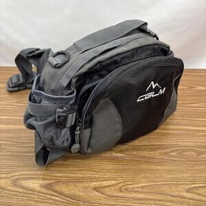 Hiking Fanny Pack with Water Bottle Holder for Men Women Waist Bag Running Wa...